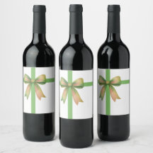 Elegant presentbåge – modern juldesign
