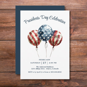 Elegant President's Day-fest Inbjudningar