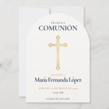 Elegant Primera Comunión Guld Kors
