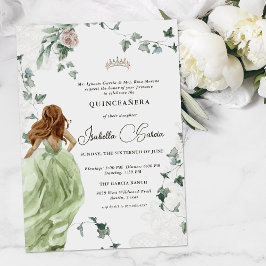 Elegant Princess Fairy Tale | Quinceañera 15:e Inbjudningar