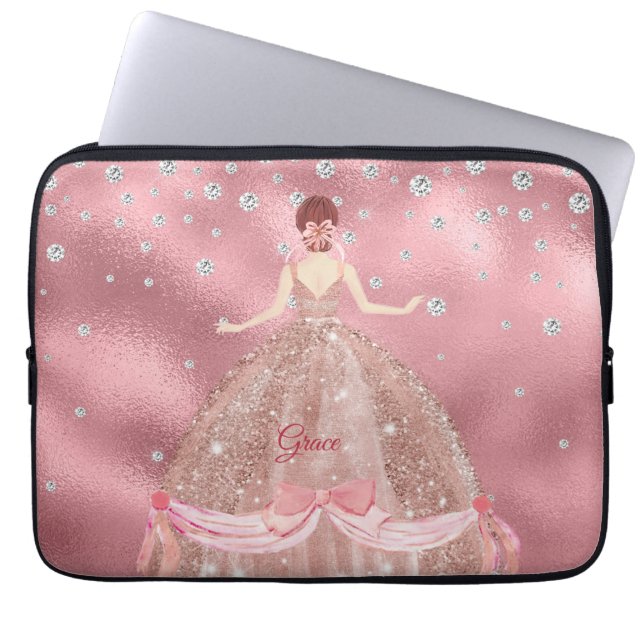 Elegant Princess Laptop sleeve (Framsidan)