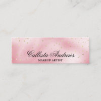 Elegant Princess Rosa Guld Silke Glitter Confetti