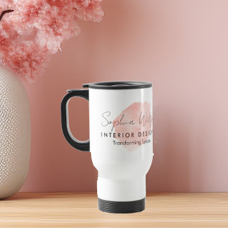 Elegant professionell affärsvattenfärgssignatur resemugg