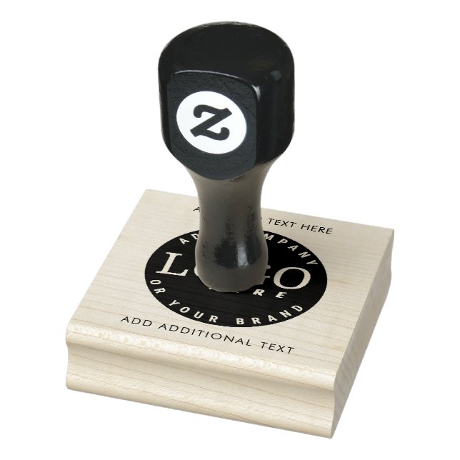 Elegant Professionell Circle Business Logotyp Empl Stämpel (Stämpel)