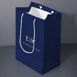 Elegant Professionell Enkel Monogram Minimalistisk