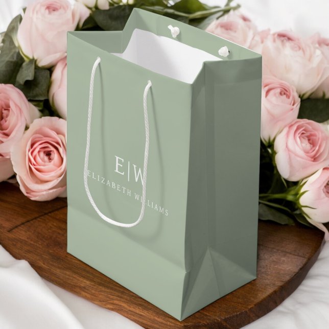 Elegant Professionell Enkel Monogram Minimalistisk (Skapare uppladdad)