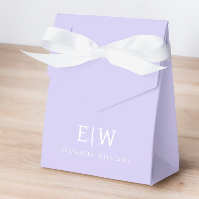 Elegant Professionell Enkel Monogram Minimalistisk Presentaskar (Skapare uppladdad)