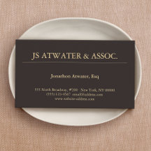 Elegant Professionell Executive Lawyer Mörk Brown