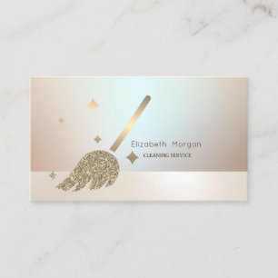 Elegant professionell guldbrodd visitkort