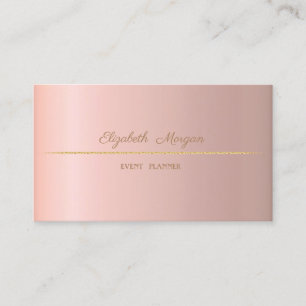 Elegant Professionell Minimalistisk Enkel Visitkort