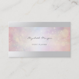 Elegant Professionell Modern, Bokeh Visitkort