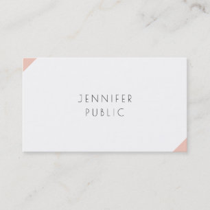 Elegant Professionell Modern Minimalist-mall Visitkort