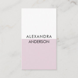 Elegant Professionell Monogram Minimal QR-kod Visitkort