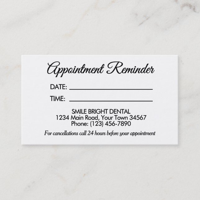 Elegant professionell visitkort med logotyp (Framsida)