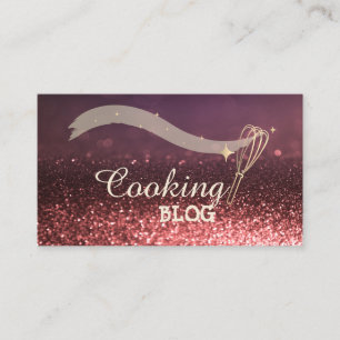 Elegant Proffs,Glitter Bokeh,Visp,Lagning Visitkort