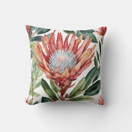 Elegant Protea-dekorfärg Kudde