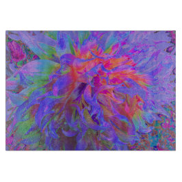 Elegant Psychedelic Decorative Dahlia Flower