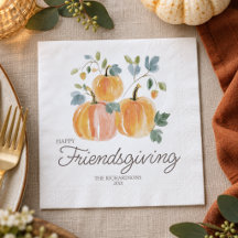 Elegant Pumpa Glad Friendsgiving