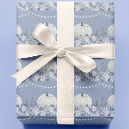 Elegant pumpamuster | Damblå Presentpapper