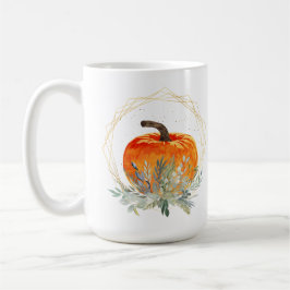 Elegant Pumpkin Kaffemugg