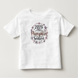 Elegant Pumpkin Season 2025 - Höstfallsdesign T Shirt