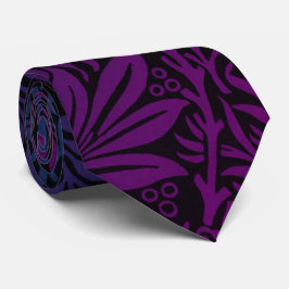 Elegant Purple Ombre Floral Pattern Slips
