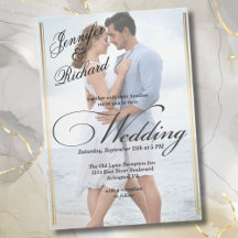 Elegant QR OSA Foto Modern Bröllop