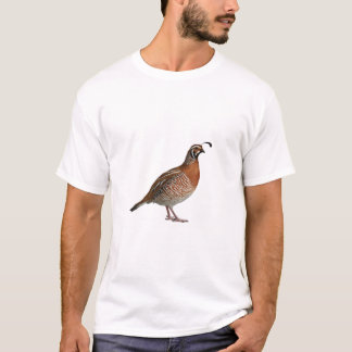 "Elegant Quail T-Shirt Design"