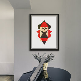 Elegant Queen Canvastryck