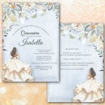 Elegant Quinceanera 15-årsdag
