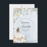 Elegant Quinceanera 15th Birthday Spara Datumet<br><div class="desc">Elegant Quinceañera 15th Birthday Invitation Save The Date card – Floral Butterfly Design Celebrate a beautiful coming-of-age moment with this elegant floral Quince Años design, created to honor a young woman’s fifteenth birthday with timeless style and grace. Soft, romantic florals paired with refined typography create a sophisticated look that feels...</div>