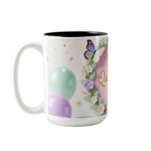 Elegant Quinceañera-mugg – Söt 15-årspresent