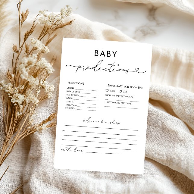 Elegant Råd och förutsägelser Barnspel Flygblad (Skapare uppladdad)