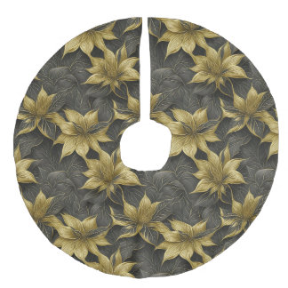 Elegant Radiance Poinsettia Delight Julgransmatta Fusklinne