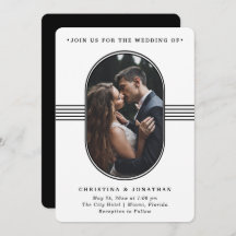 Elegant Ram | Svartvit foto Bröllop