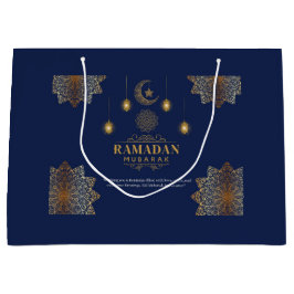 Elegant Ramadan-hälsning med lykta ljust