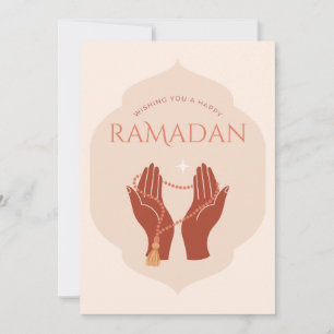 Elegant Ramadan-kort Tack Kort