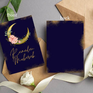 Elegant Ramadan Mubarak Card Inbjudningar