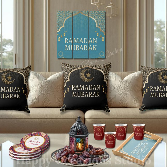 Elegant Ramadan Mubarak Kudd Kudde (Skapare uppladdad)