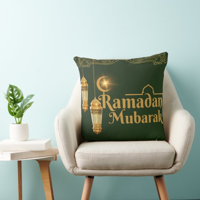 Elegant Ramadan Mubarak Kuddde Kudde (Stol)