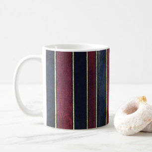 Elegant Rand Burgundy Black Mugg