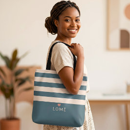 Elegant randig Lomé Togo Favoritplats Anpassad  Tygkasse