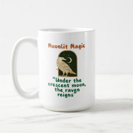 Elegant Raven Art Kaffemugg