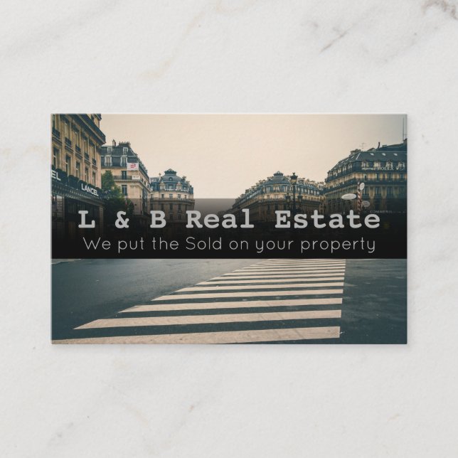 Elegant Real Gods Affärskort - Anpassade Visitkort (Framsida)