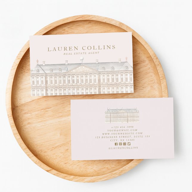 Elegant Real Gods Agent Affärskort Visitkort (Skapare uppladdad)