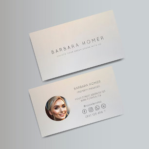 Elegant Real Gods Agent Professionell Silver Visitkort
