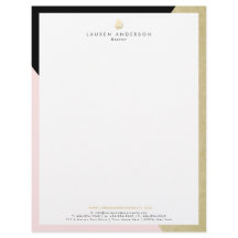 Elegant Realtor Broker Letterhead Stationär