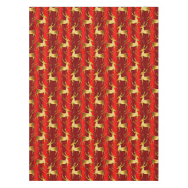 Elegant Red and Guld Reindeer jul