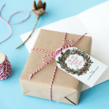 Elegant Red Berry Watercolor God God jul