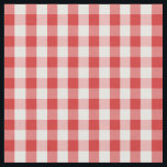 Elegant Red Gingham Mönster Tyg<br><div class="desc">Elegant Red Gingham Mönster</div>